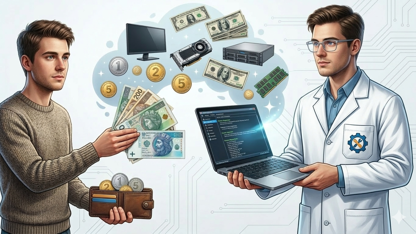 Cennik naprawy laptopów i komputerów Rybnik 2026 – Almar Serwis